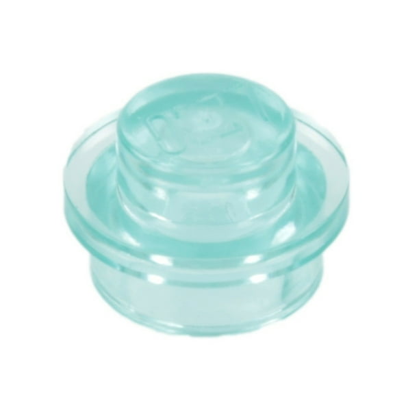 LEGO Parts NEW Pack of 10 Plate Round 1x1 4073 TRANS BRIGHT GREEN